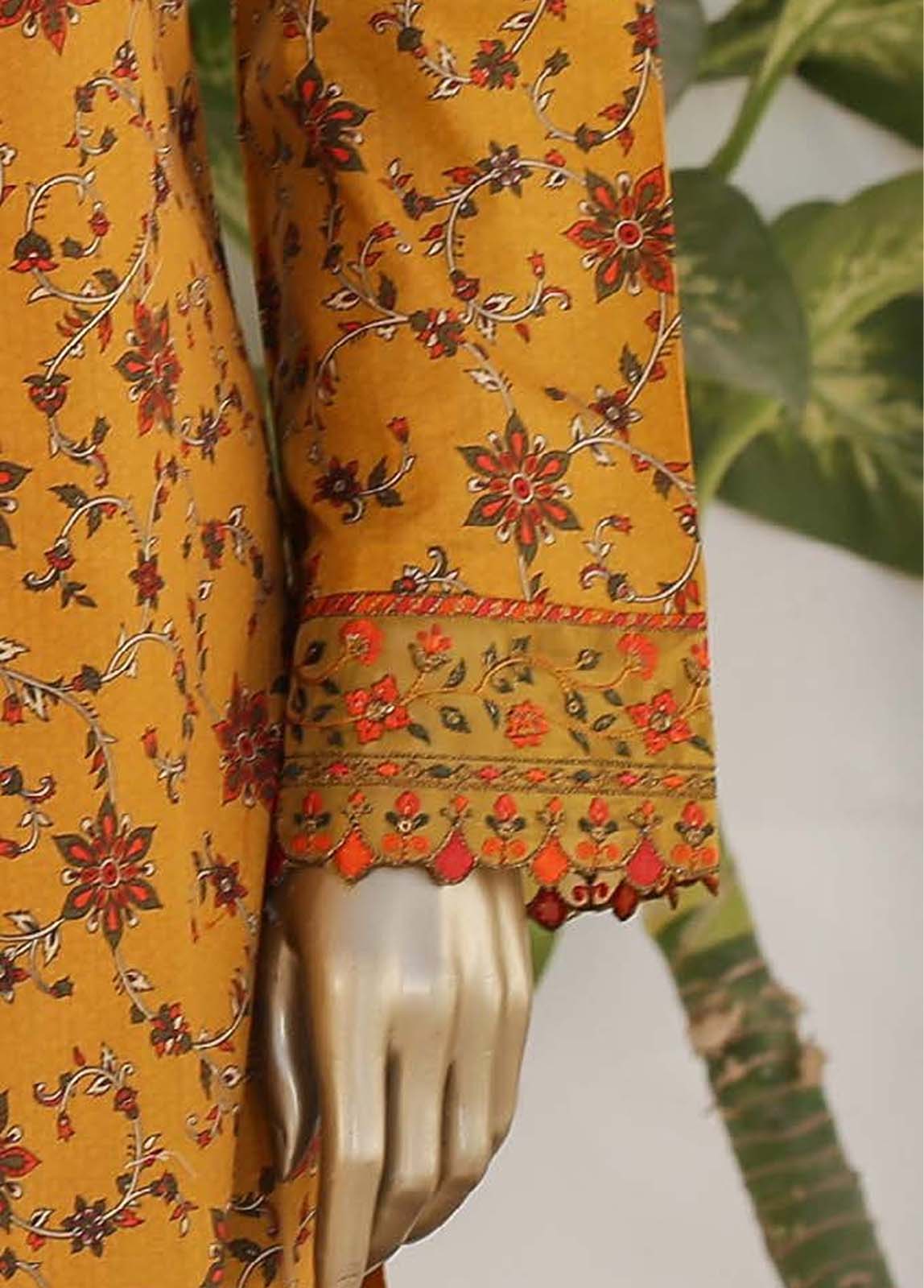 Bin Saeed Fabric - CKE-0152- 2 Piece Lawn Embroidery