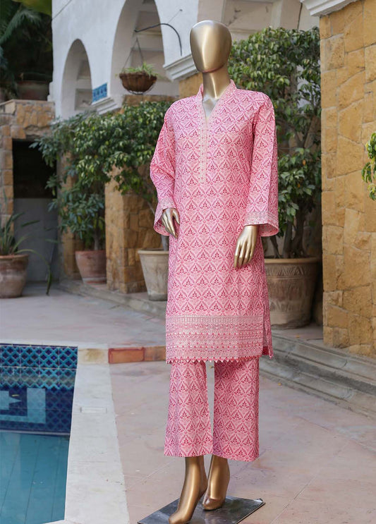 Bin Saeed Fabric - CKE-0153- 2 Piece Embroidery Lawn