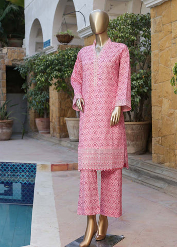 Bin Saeed Fabric - CKE-0153- 2 Piece Embroidery Lawn