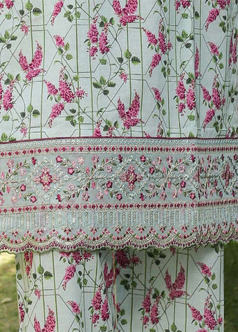 Bin Saeed Fabric - CKE-0154- 2 Piece Lawn Embroidery