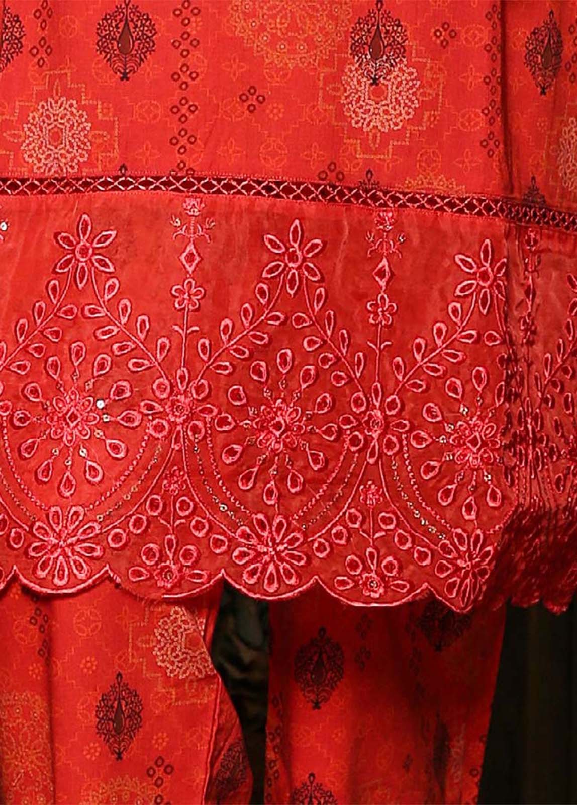 Bin Saeed Fabric - CKE-0160- 2 Piece Embroidery Lawn