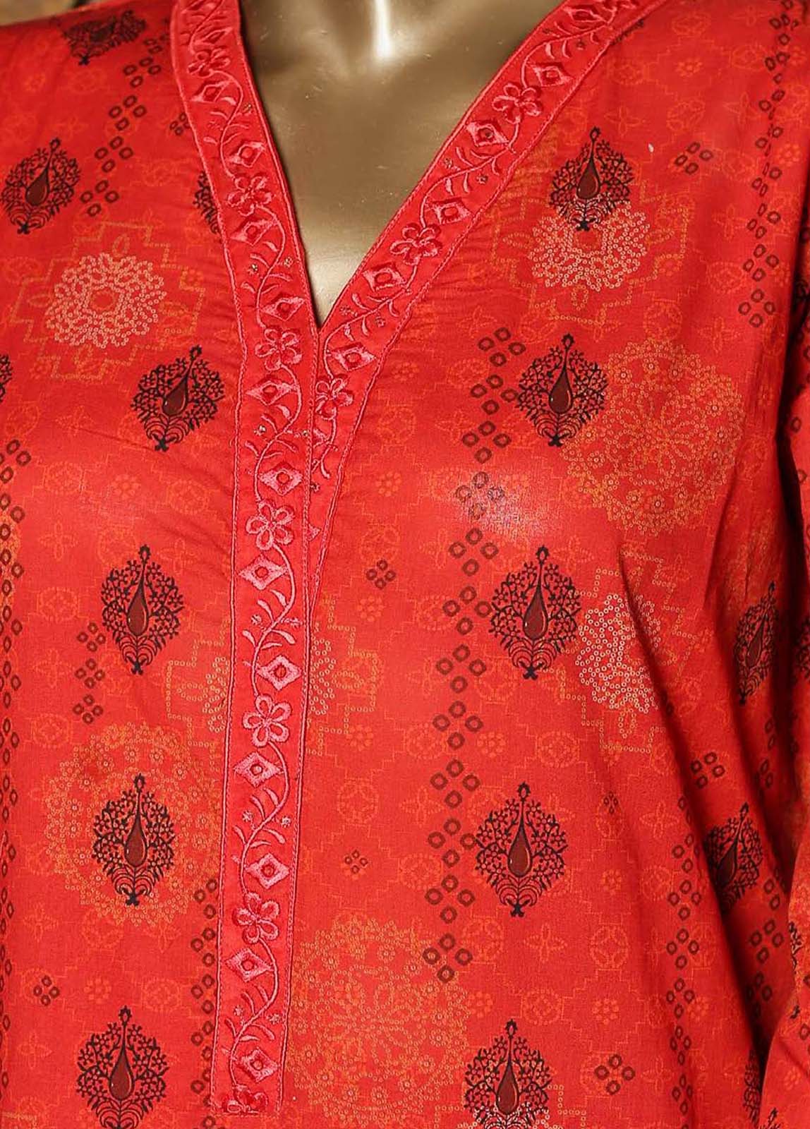 Bin Saeed Fabric - CKE-0160- 2 Piece Embroidery Lawn