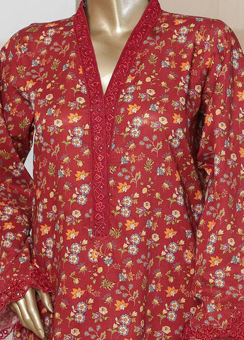 Bin Saeed Fabric - CKE-0169- 2 Piece Embroidery Lawn