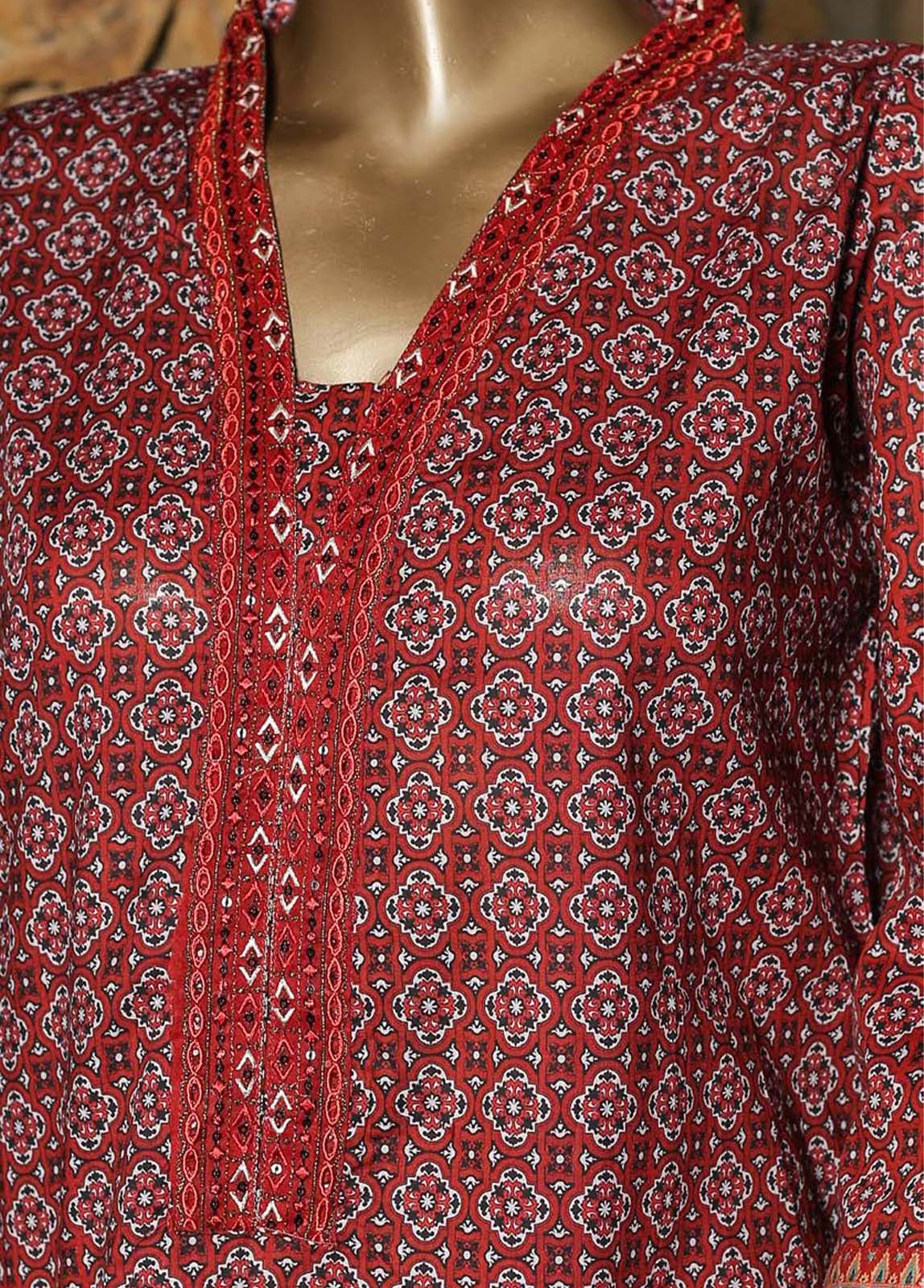 Bin Saeed Fabric - CKE-0171- 2 Piece Embroidery Lawn