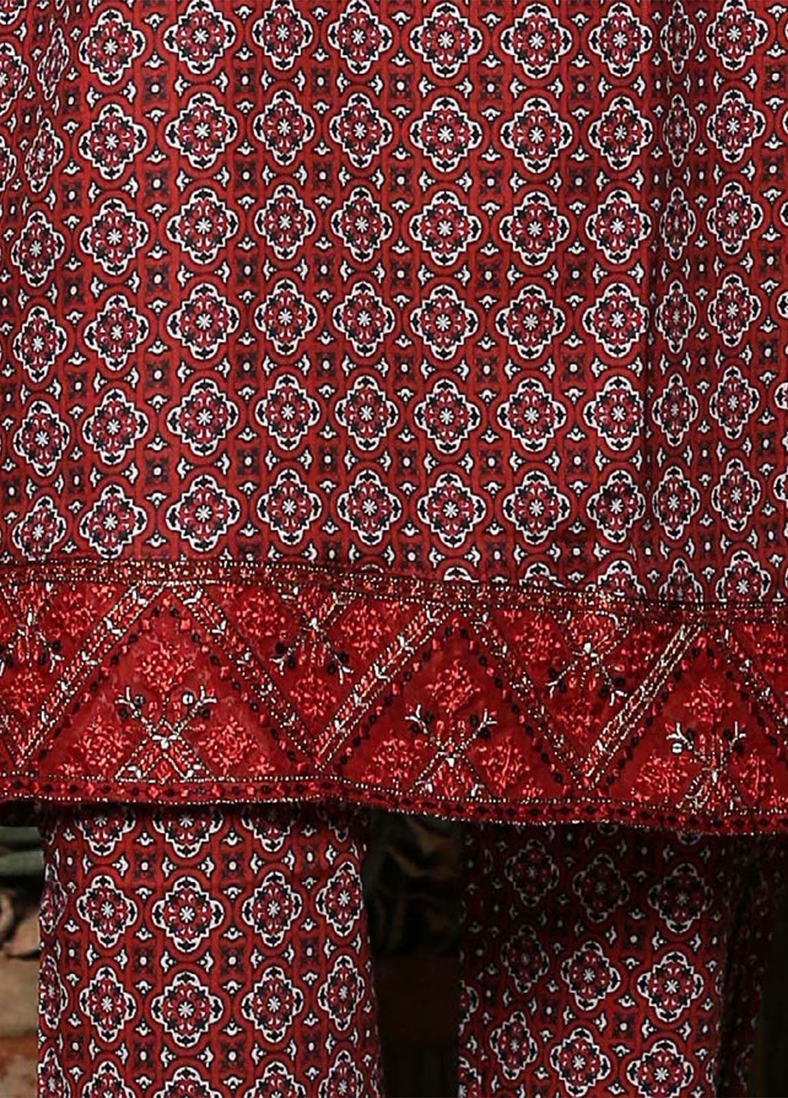 Bin Saeed Fabric - CKE-0171- 2 Piece Embroidery Lawn