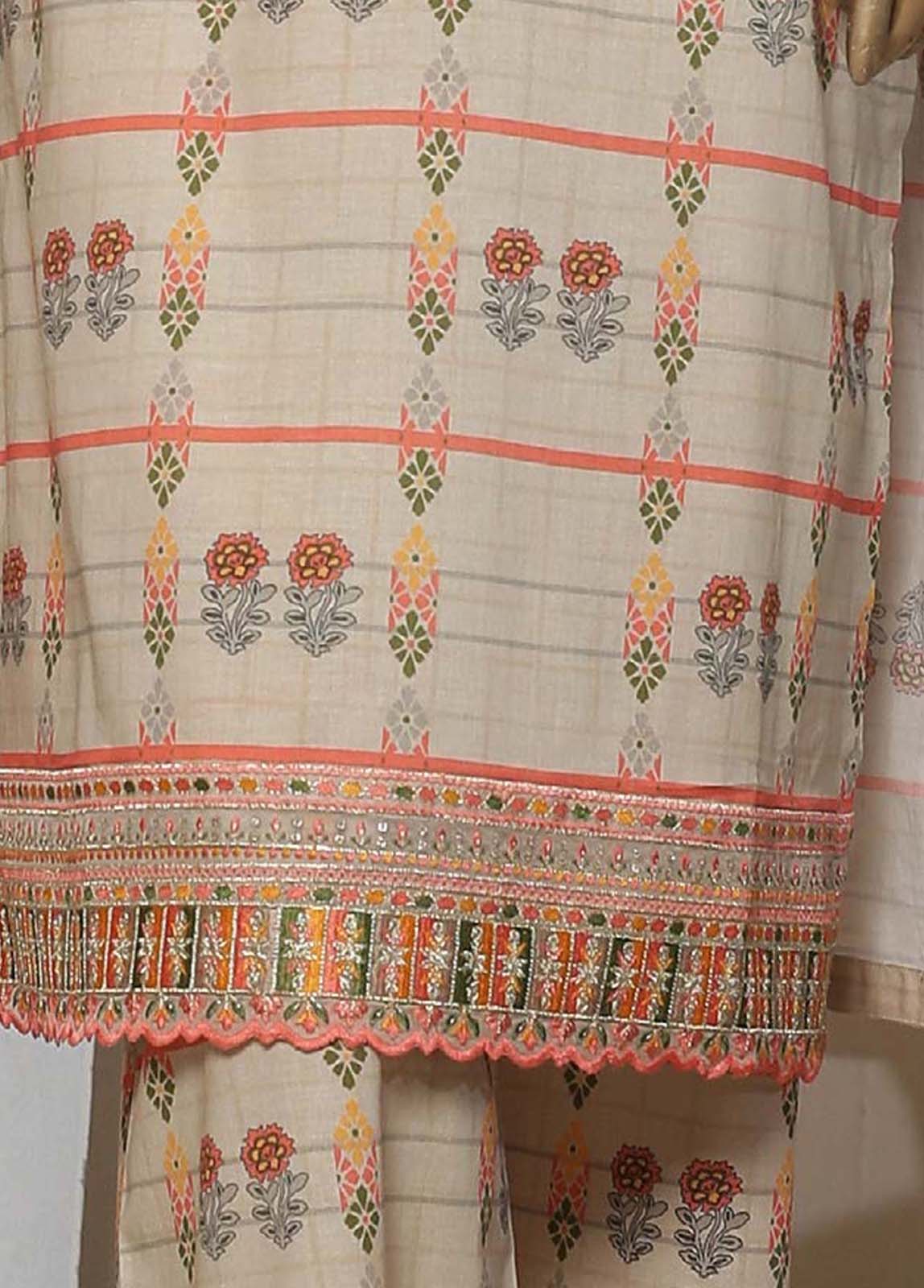 Bin Saeed Fabric - CKE-0174- 2 Piece Embroidery Lawn