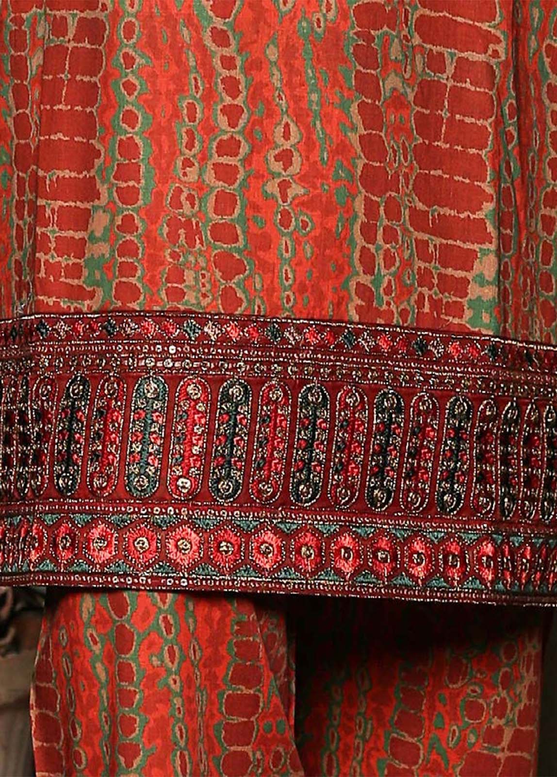 Bin Saeed Fabric - CKE-0176- 2 Piece Embroidery Lawn