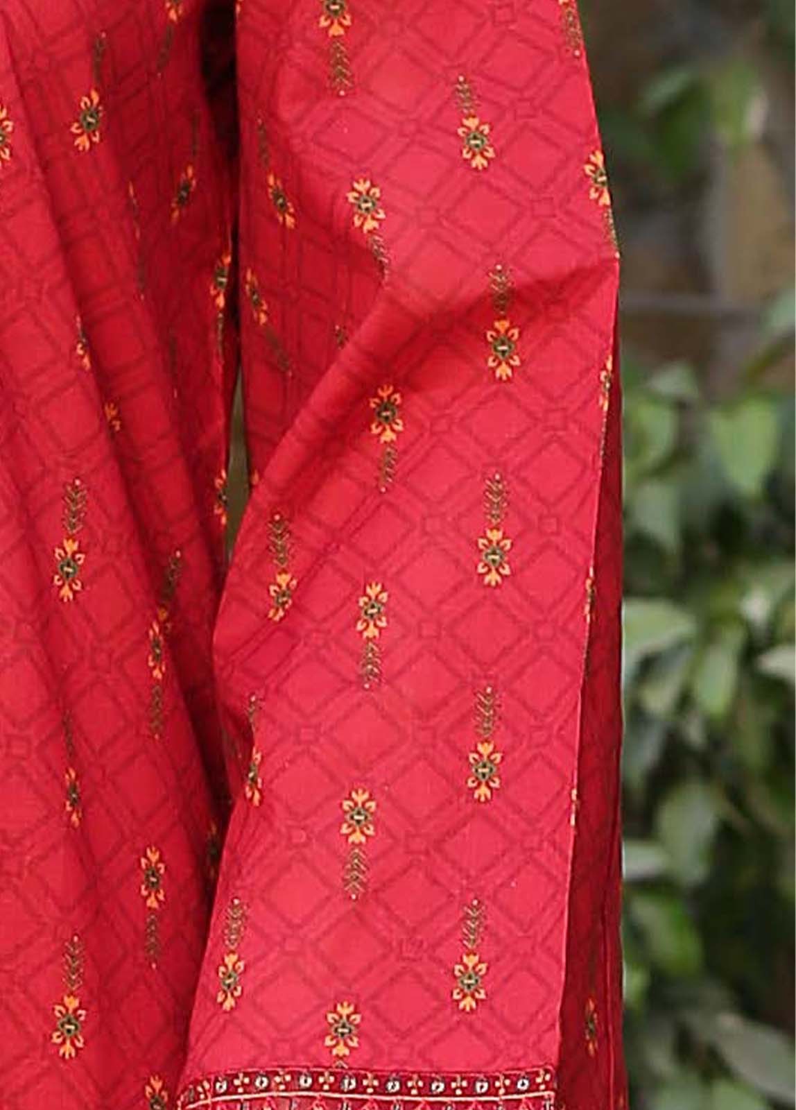 Bin Saeed Fabric - CKE-0185- 2 Piece Embroidery Lawn