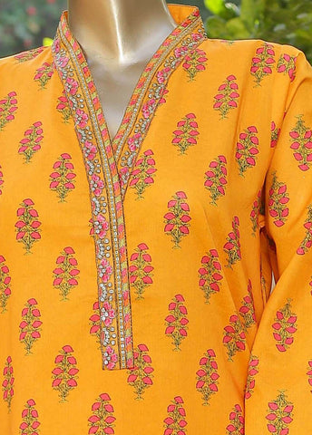 Bin Saeed Fabric - CKE-0186- 2 Piece Embroidery Lawn