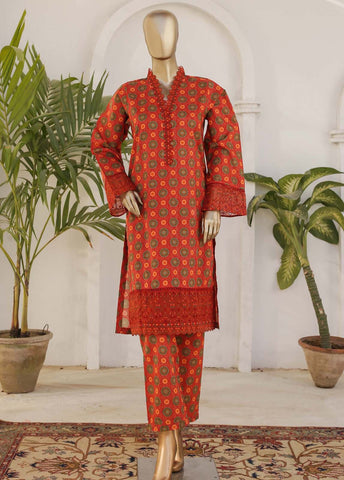 Bin Saeed Fabric - CKE-0190- 2 Piece Embroidery Lawn