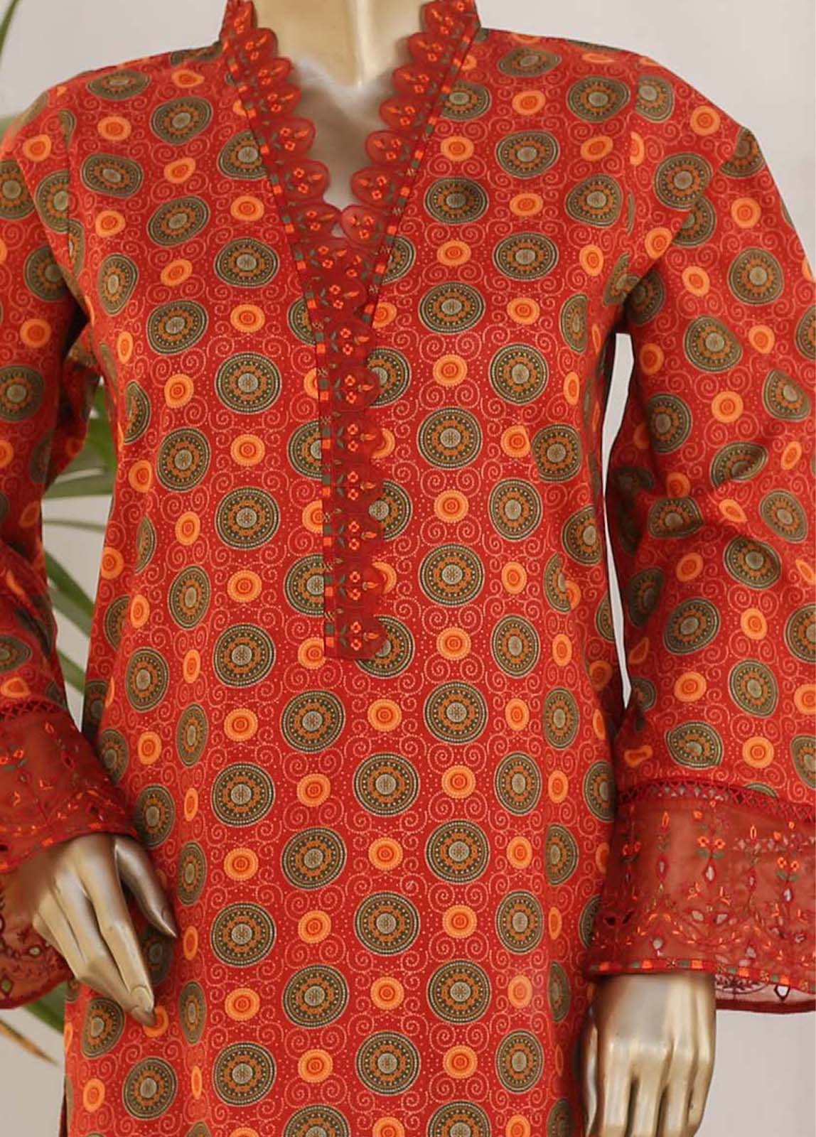 Bin Saeed Fabric - CKE-0190- 2 Piece Embroidery Lawn