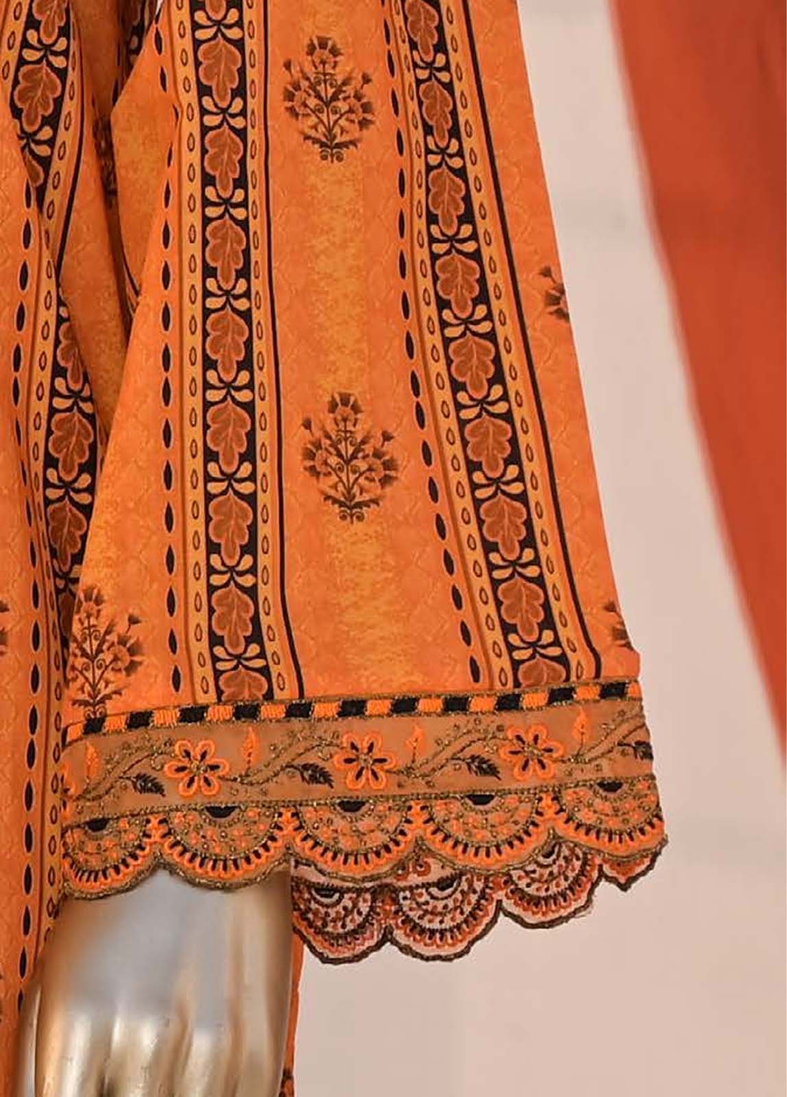 Bin Saeed Fabric - CKE-0191- 2 Piece Embroidery Lawn