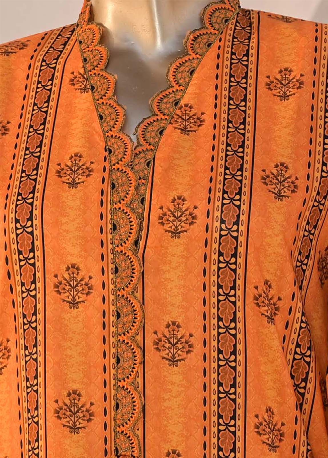 Bin Saeed Fabric - CKE-0191- 2 Piece Embroidery Lawn