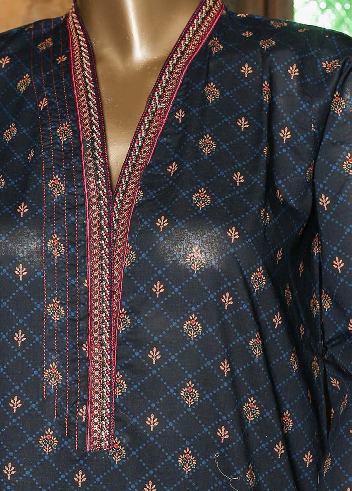 Bin Saeed Fabric - CKE-0197- 2 Piece Embroidery Lawn