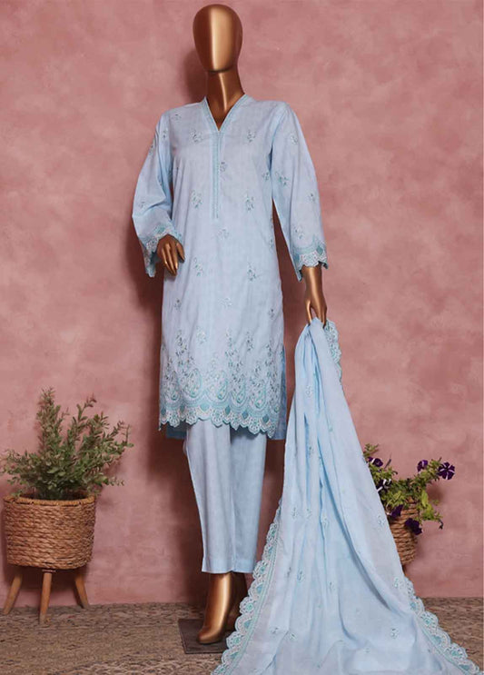 CMFT-0029-E- Ronaq e eid 3 Piece Lawn Embroidered