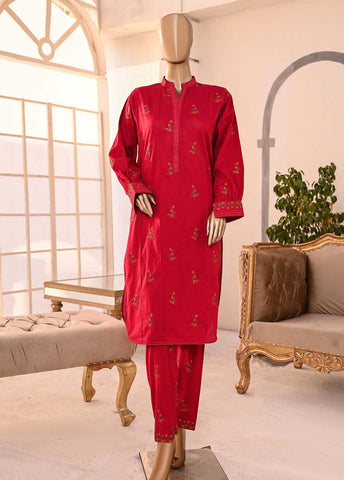 Bin Saeed Fabric - CMFT-013-B - 2 Piece Lawn Embroidered