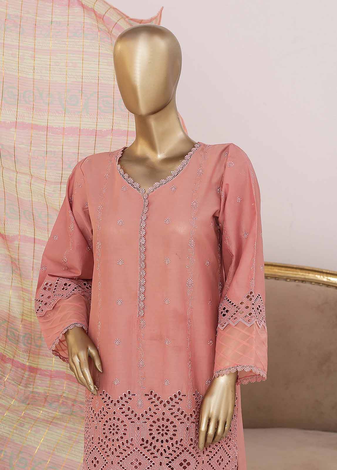 CMFT-015-C- 3 Piece Chikankari