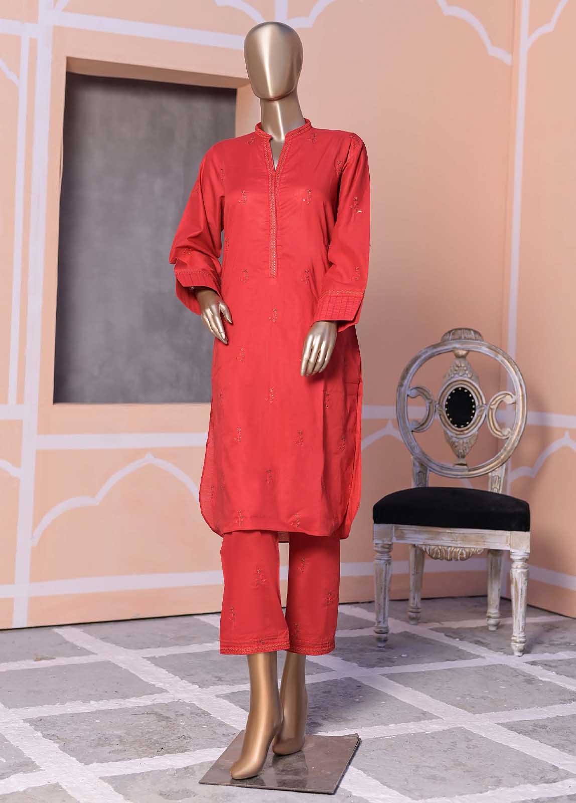 Bin Saeed Fabric - CMFT-020-B - 2 Piece Lawn Embroidered