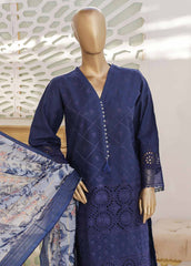 CMFT-022-C- 3 Piece Chikankari