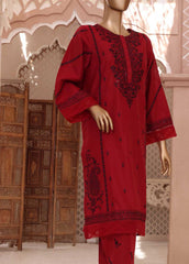 CMFT-023-A - ZIZA 2 Piece Lawn Embroidered