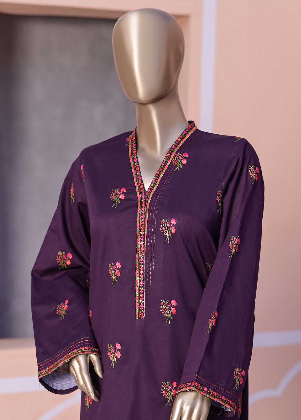 CMFT-04-B - 2 Piece Lawn Embroidered