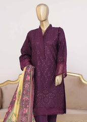 CMFT-04-C- 3 Piece Chikankari
