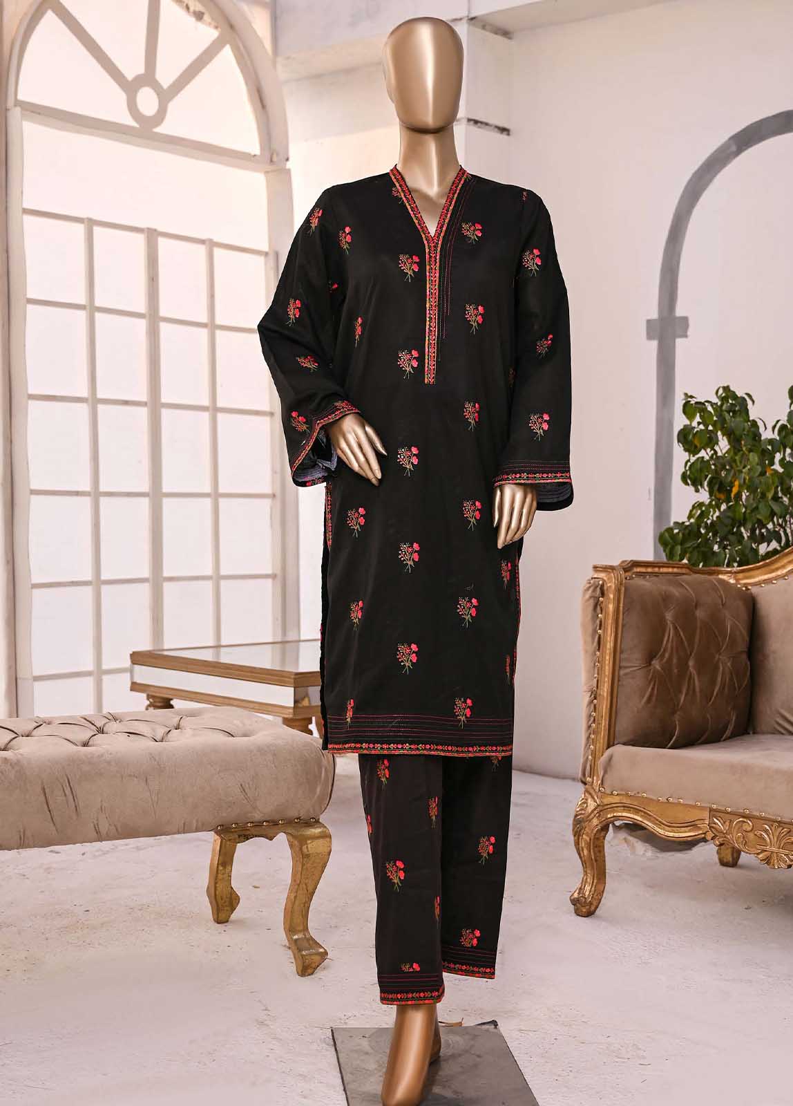 CMFT-08-B - 2 Piece Lawn Embroidered