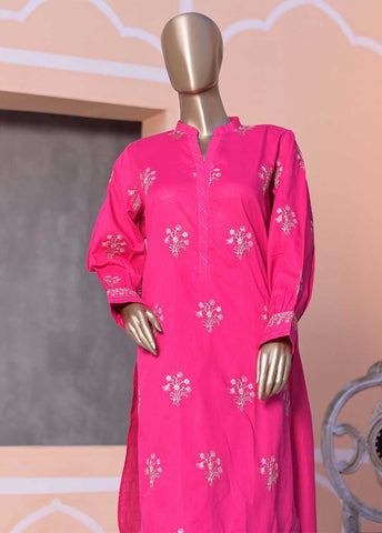 Bin Saeed Fabric - CMFT-09-B - 2 Piece Lawn Embroidered