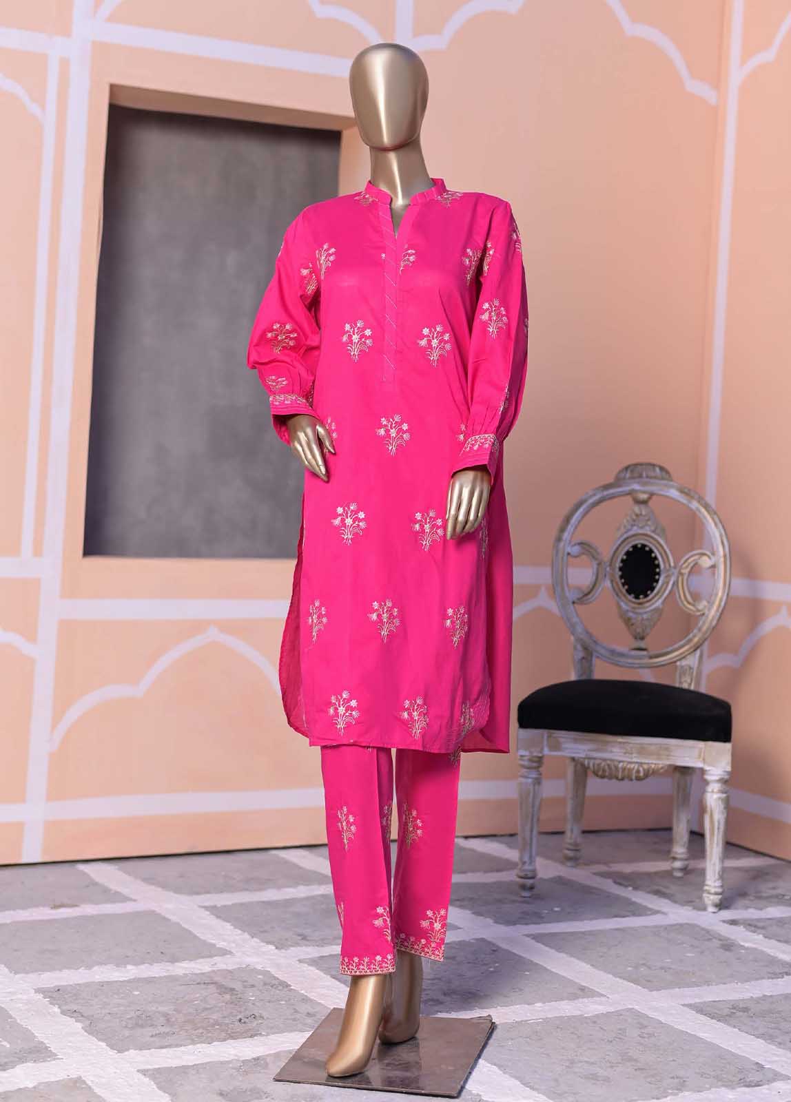 CMFT-09-B - 2 Piece Lawn Embroidered