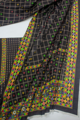 Bin Saeed Fabric - D-0703- 3 Piece UnStitched Digital Printed Lawn