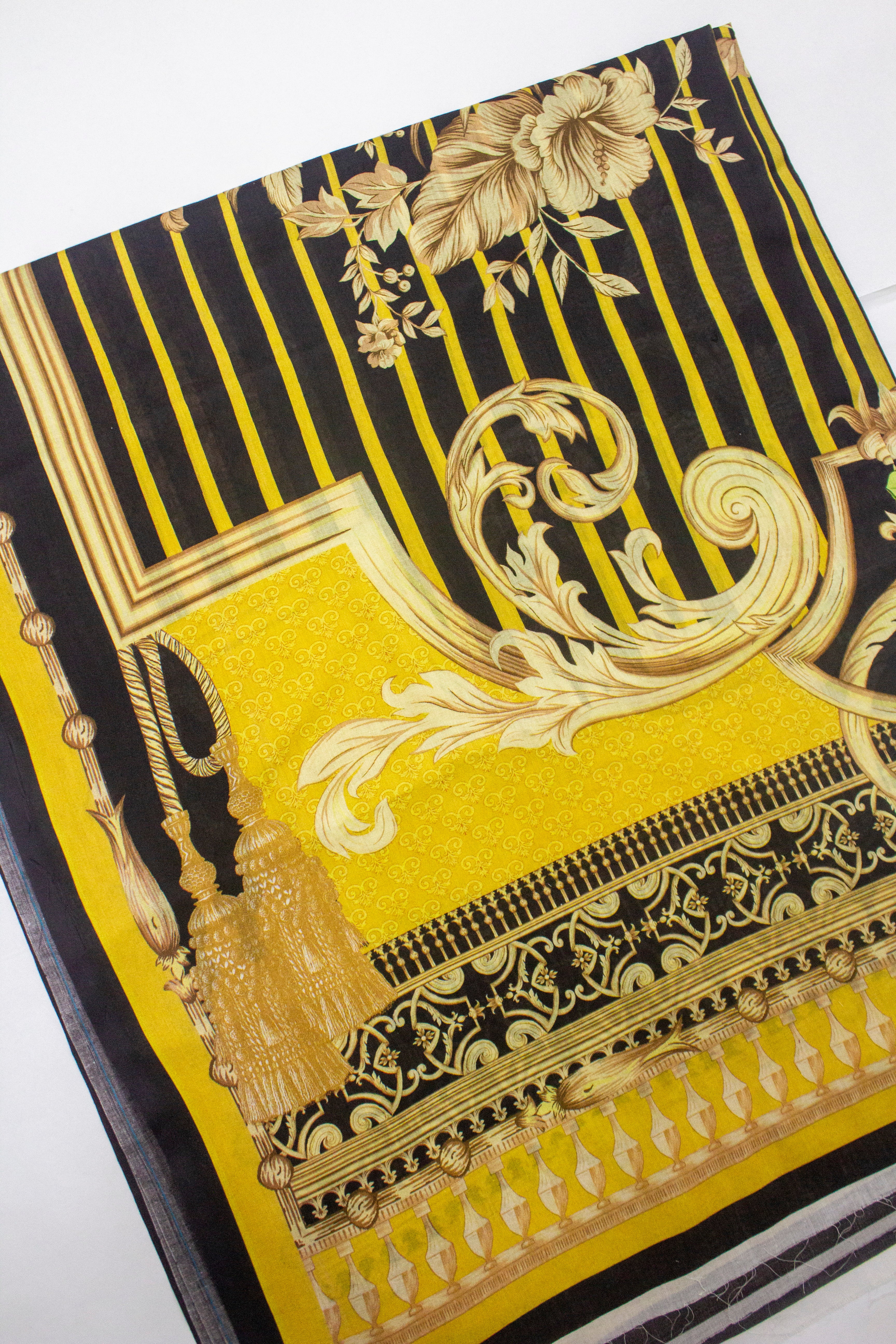 Bin Saeed Fabric - D-0716- 3 Piece UnStitched Digital Printed Lawn