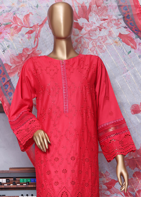 Bin Saeed Fabric - DTS-0006 - 3 Piece ChikanKari Stitched Suit