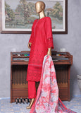 DTS-0006 - 3 Piece ChikanKari Stitched Suit