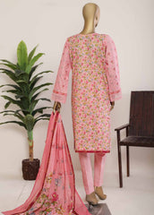 EMB-0385-3 Piece Embroidery Stitched