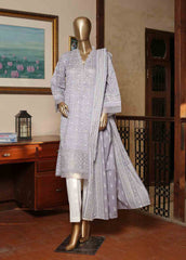 EMB-0515-3 Piece Embroidery Stitched