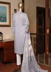 EMB-0515-3 Piece Embroidery Stitched