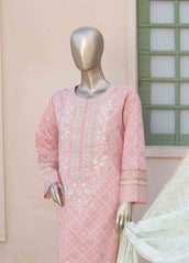 EMB-0528- 3 Piece Embroidery Stitched