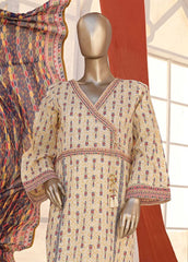 EMB-0536-3 Piece Embroidery Stitched