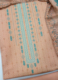 EU-0369- 3 Piece UnStitched Lawn Cut Work Embroidery