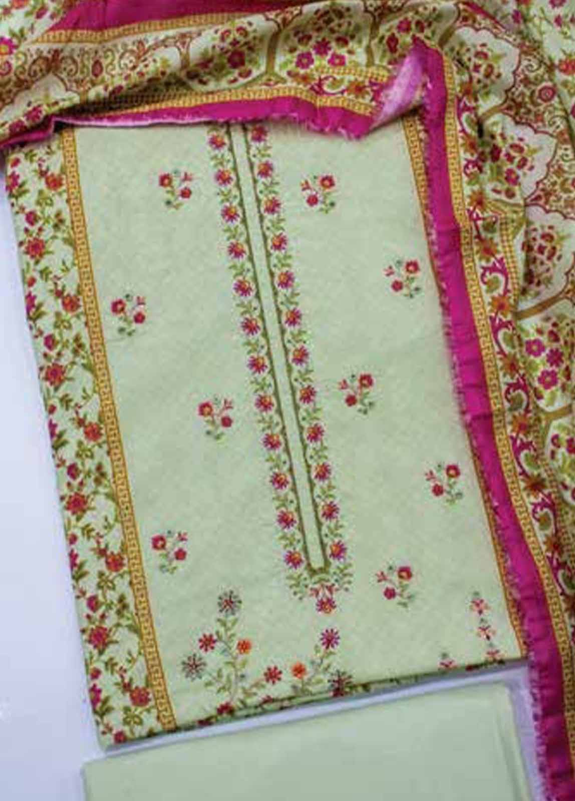 EUP-0038- 3 Piece UnStitched Lawn Embroidery