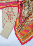 EUP-0579- 3 Piece UnStitched Lawn Embroidery