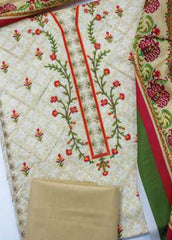 EUP-0809- 3 Piece UnStitched Lawn Embroidery