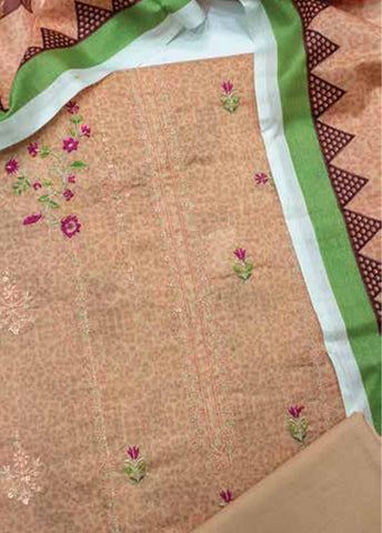 Bin Saeed Fabric - EUP-0811- 3 Piece UnStitched Lawn Embroidery