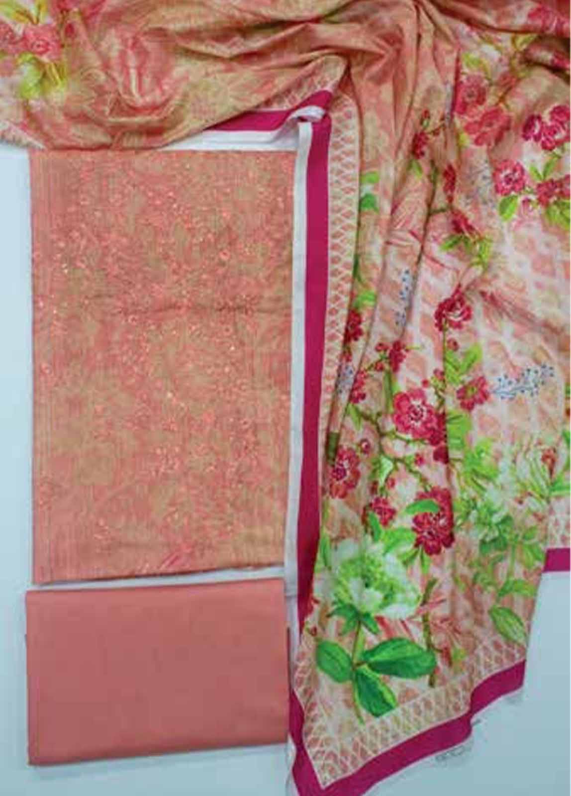 EUP-0812- 3 Piece UnStitched Lawn Embroidery