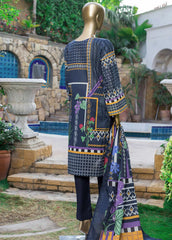F-0016 - 3 Piece Printed Lawn Stitched Suit
