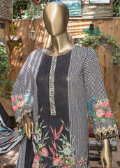 F-0020 - 3 Piece Printed Lawn Stitched Suit