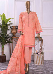 F-0216 - 3 Piece Printed Lawn Stitched Suit