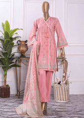 F-0217 - 3 Piece Printed Lawn Stitched Suit