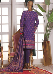 F-0226 - 3 Piece Printed Lawn Stitched Suit