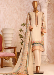 F-0235 - 3 Piece Printed Lawn Stitched Suit